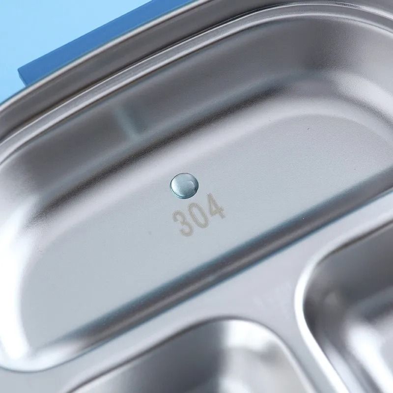 Portable 304 Stainless Steel Lunch Box For Kids And AdultsEnjoy Meals On The Go With This Reliable 3