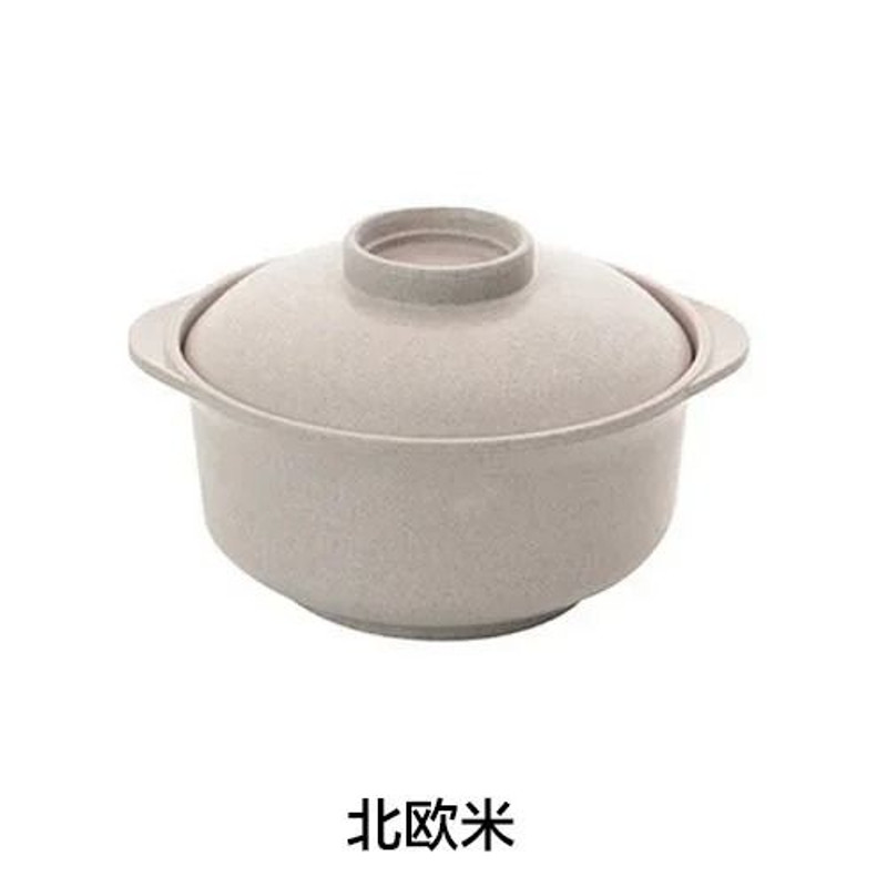 Japanese Style Instant Noodle Bowl With Lid For Soup And Rice 9