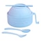 Microwave Ramen Bowl Cooker Set Wheat Straw Instant Noodle Bowl With Spoon And Chopsticks 7