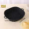 Silicone Square Air Fryer Pot Tray With Handle For Reusable Non Stick Baking 7