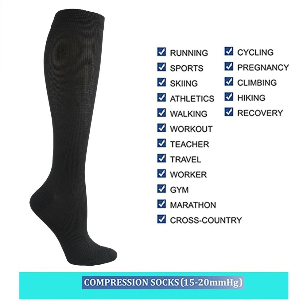 Varicose Veins Compression Socks For Men And Women Sports And Travel Support 2