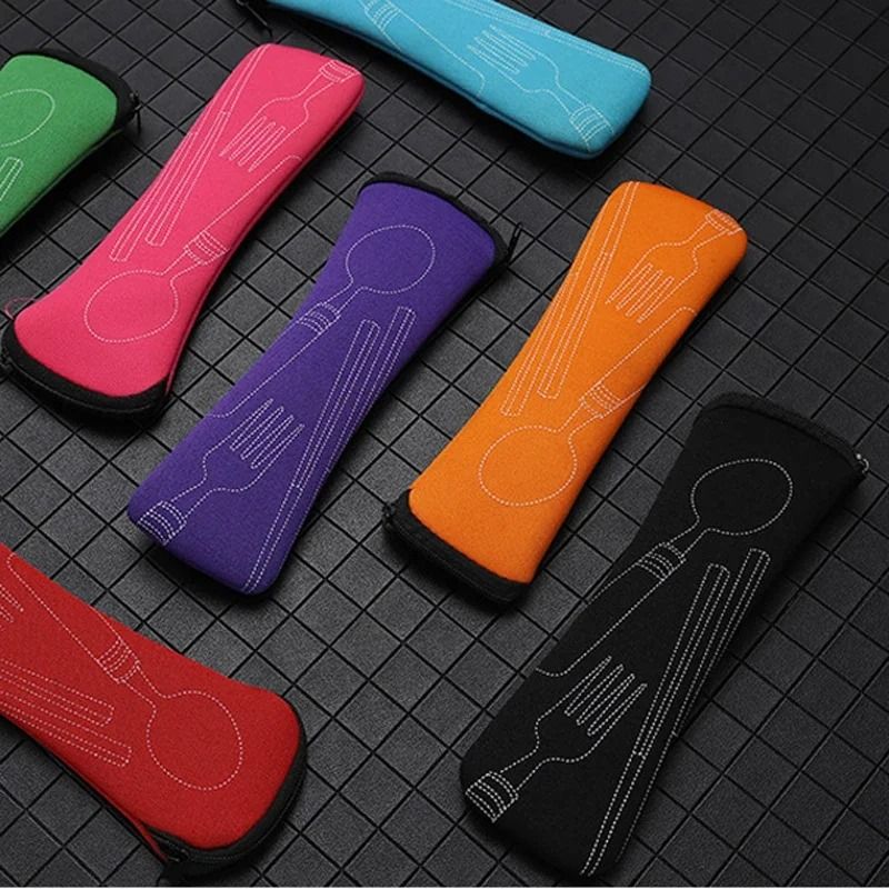 Portable Tableware Bag Cutlery Storage Pouch For Travel Picnic 3