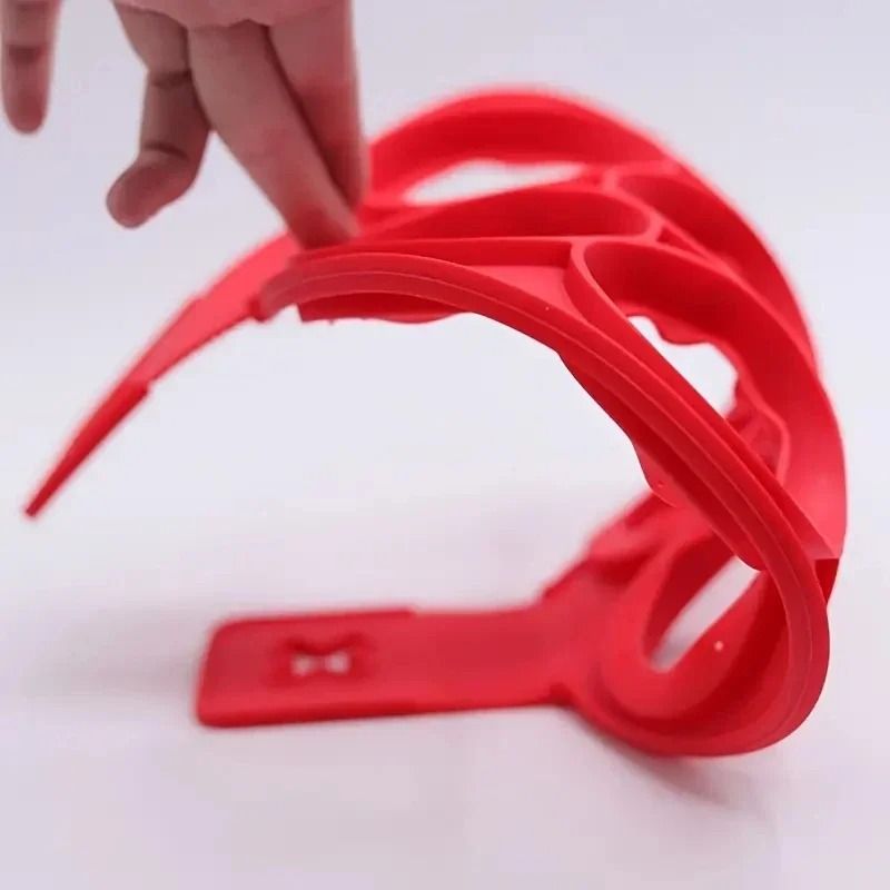 Silicone 7 Hole Non Stick Baking Mold With Handle For Eggs Pancakes And Snacks 5