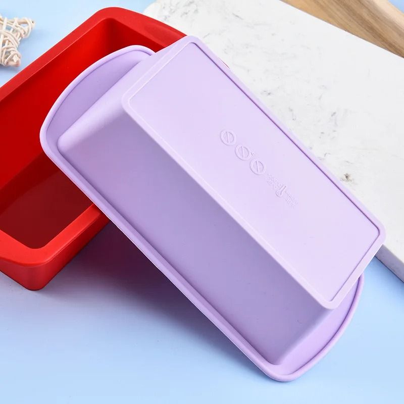 Household Rectangular Silicone Mold For Bread Candy And Cake Baking 3