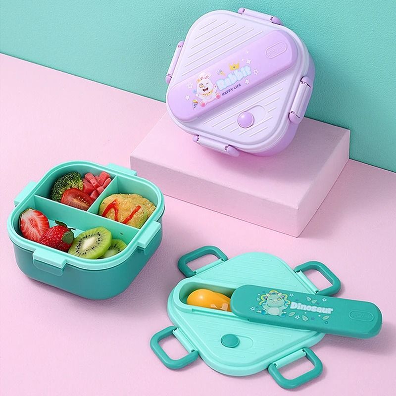 3 Grids Unicorn Lunch Box For Children 2