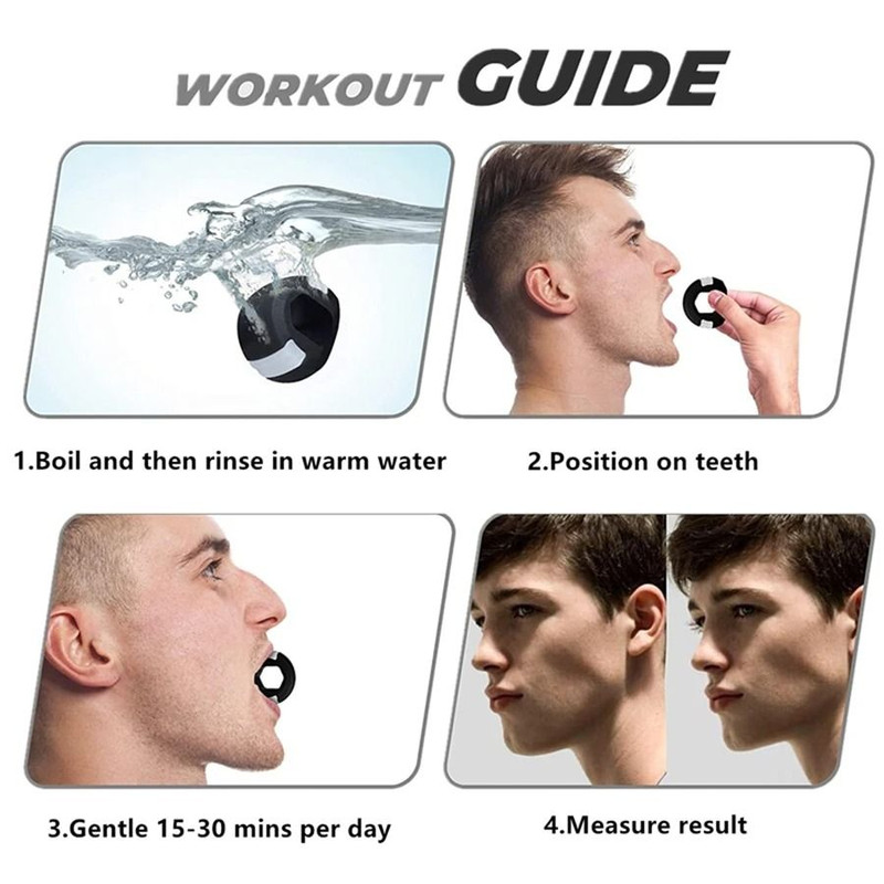 Silica Gel Face Fitness Ball Jaw Exerciser 3