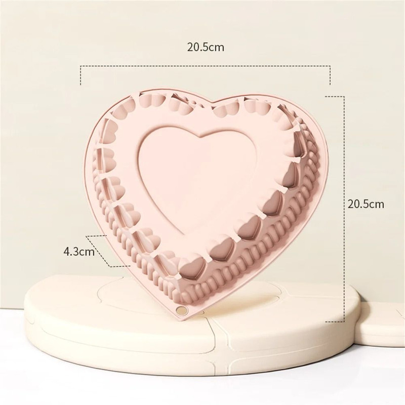 Silicone NonStick Cake Pan For Baking Cakes Brownies And Puddings 10