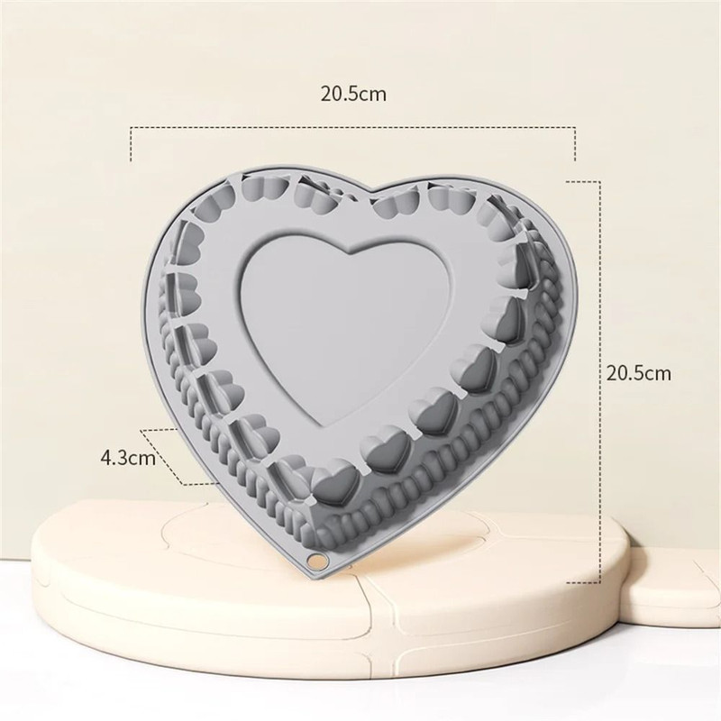 Silicone NonStick Cake Pan For Baking Cakes Brownies And Puddings 11