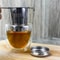 Premium Stainless Steel Tea Filter With Extended Folding Handle And Lid 5