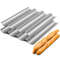 Nonstick Carbon Steel French Bread Baking Pan 4 Wave Baguette Tray 0