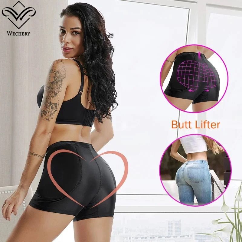 Plus Size Padded Butt Lifter Shapewear For Women Seamless Hip Enhancer Underwear 1