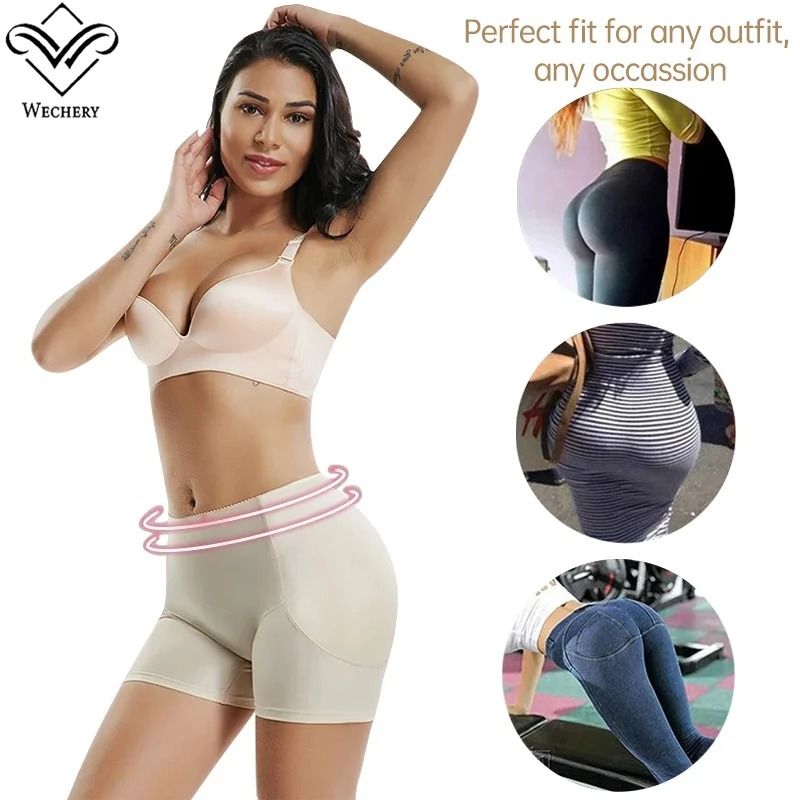 Plus Size Padded Butt Lifter Shapewear For Women Seamless Hip Enhancer Underwear 2