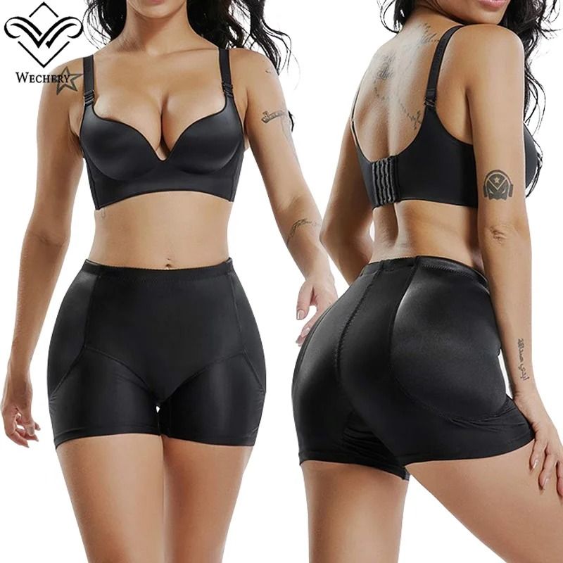 Plus Size Padded Butt Lifter Shapewear For Women Seamless Hip Enhancer Underwear 4