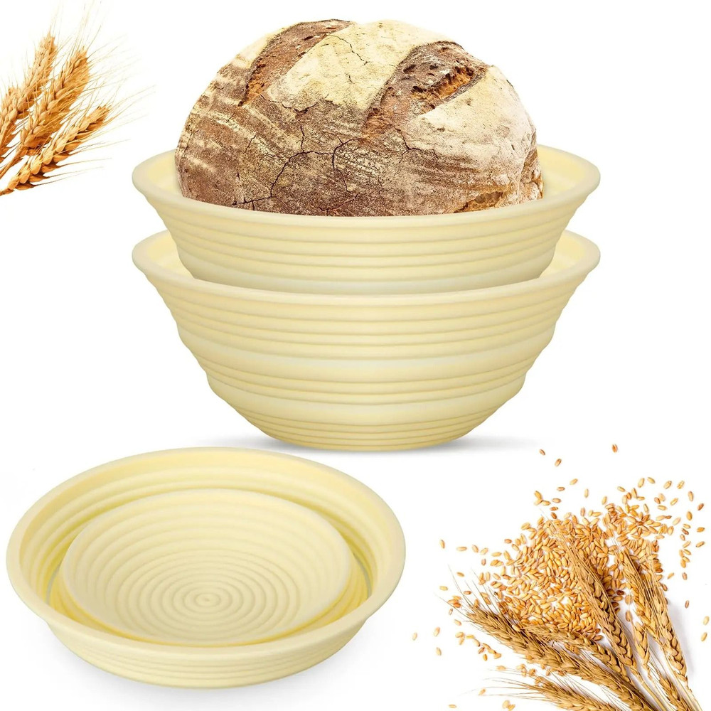 Foldable Silicone Sourdough Bread Proofing Basket 6