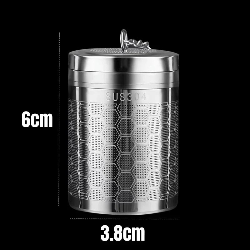 Extra Fine Mesh Stainless Steel Tea Infuser With Extended Chain 5