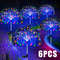 Solar Firework LED Stake Lights Outdoor Garden Decor 0