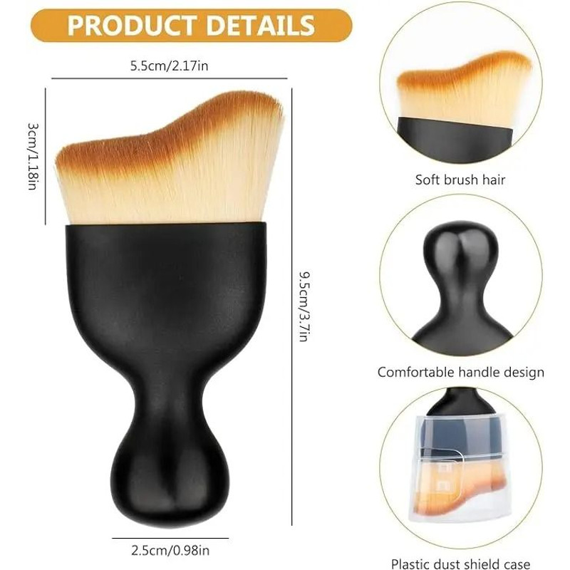 Car Interior Detail Brush Set For Air Vents Dashboard Cleaning 5