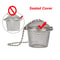 Stainless Steel Mesh Herbal Ball Reusable Tea Spice Strainer 2