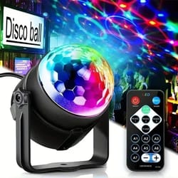 LED Stage Disco Light Rotating DJ Ball Strobe Light