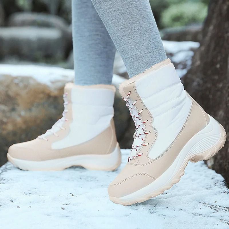 Women Platform Snow Boots Winter Casual Warm Boots 3