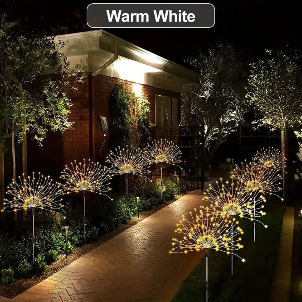 LED Garden Lawn Landscape Holiday String Lights 6