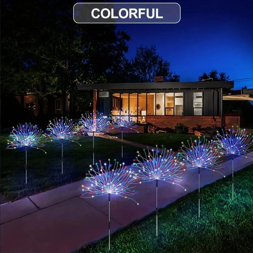 LED Garden Lawn Landscape Holiday String Lights 7