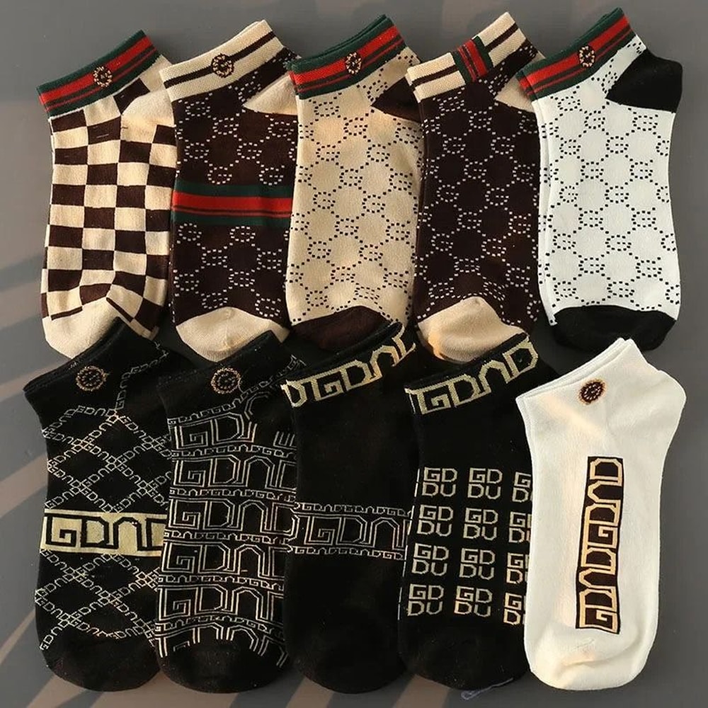 Men Thin Breathable Low Cut Socks 3