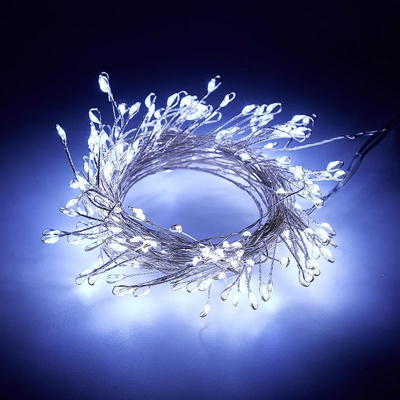 USB LED Firecracker String Lights With Remote Control 7