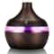 Electric Wood Grain Aroma Diffuser And Cool Mist Humidifier 300ml 6