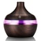 Electric Wood Grain Aroma Diffuser And Cool Mist Humidifier 300ml 6