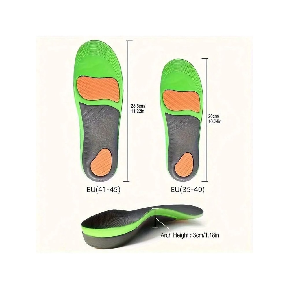 Arch Support Insoles For Sports And Flat Feet Shock Absorbing Orthopedic Foot Pads 6