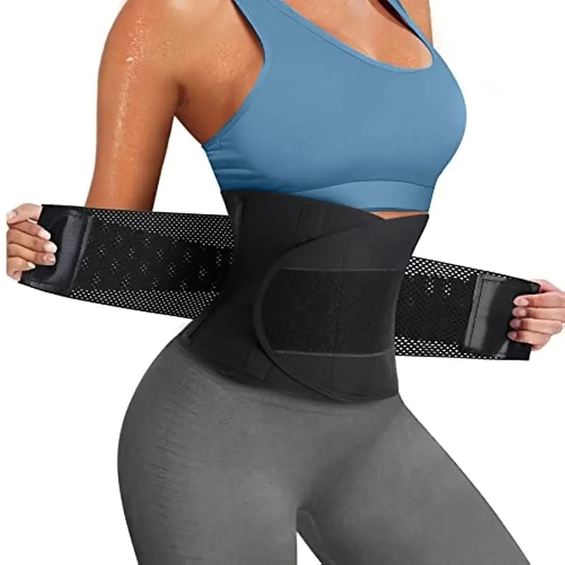 Vensslim Women Sauna Sweat Waist Trainer And Abdomen Slimming Belt 5