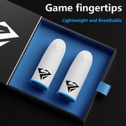 Mobile Game Touch Screen Finger Sleeves Breathable Gaming Fingertips Pack