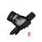 Winter Fashion Black PU Leather Gloves Men Thin Style Driving NonSlip Touchscreen 2