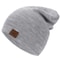 Unisex Beanie Hat URGENTMAN Casual Warm Knitted Winter Hat 11