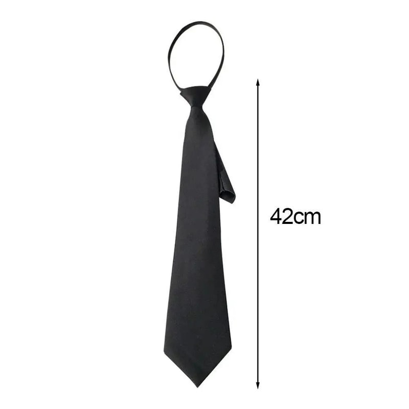 Unisex Silk Narrow Neck Tie Retro Korean Style For Men And Women 5