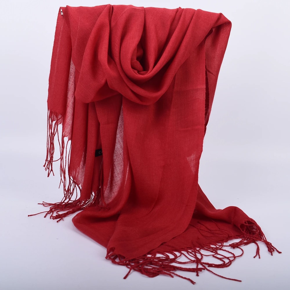 Autumn And Winter Solid Color Scarf For Men And Women 3