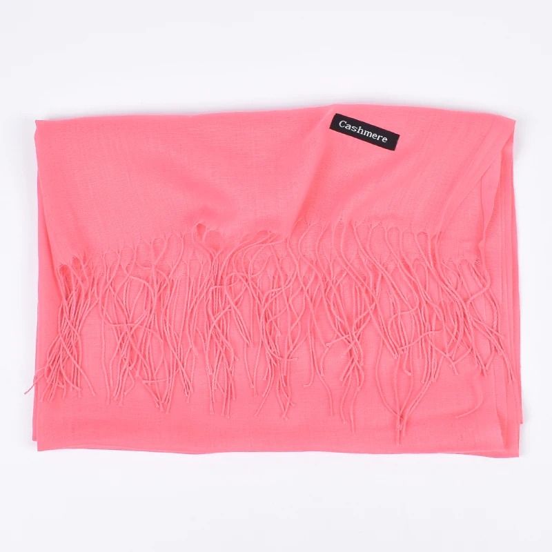 Autumn And Winter Solid Color Scarf For Men And Women 7