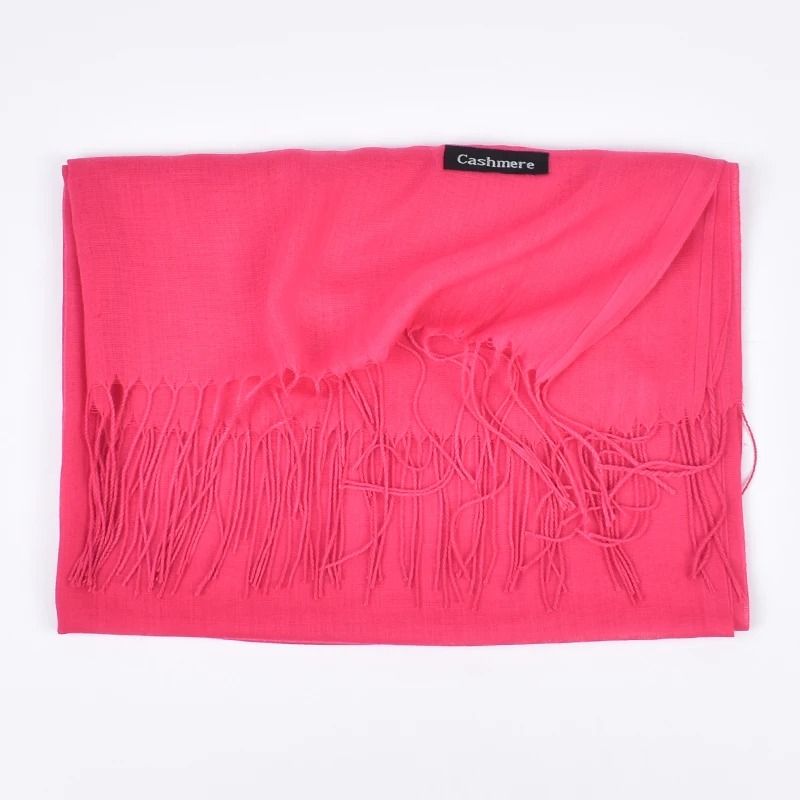 Autumn And Winter Solid Color Scarf For Men And Women 18