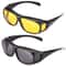 Night Vision Sunglasses Car Driving Glasses Unisex UV Protection Eyewear 0
