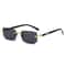 Rimless Rectangle Sunglasses For Women And Men Small Square Fashion Shades 0