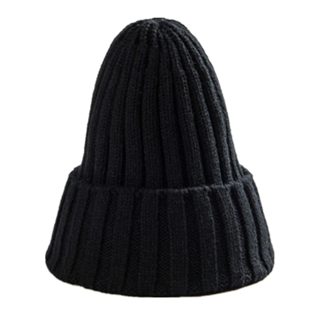 Knitted Woolen Hood For Men And Women With Ear Protection Warm Winter Hat 2