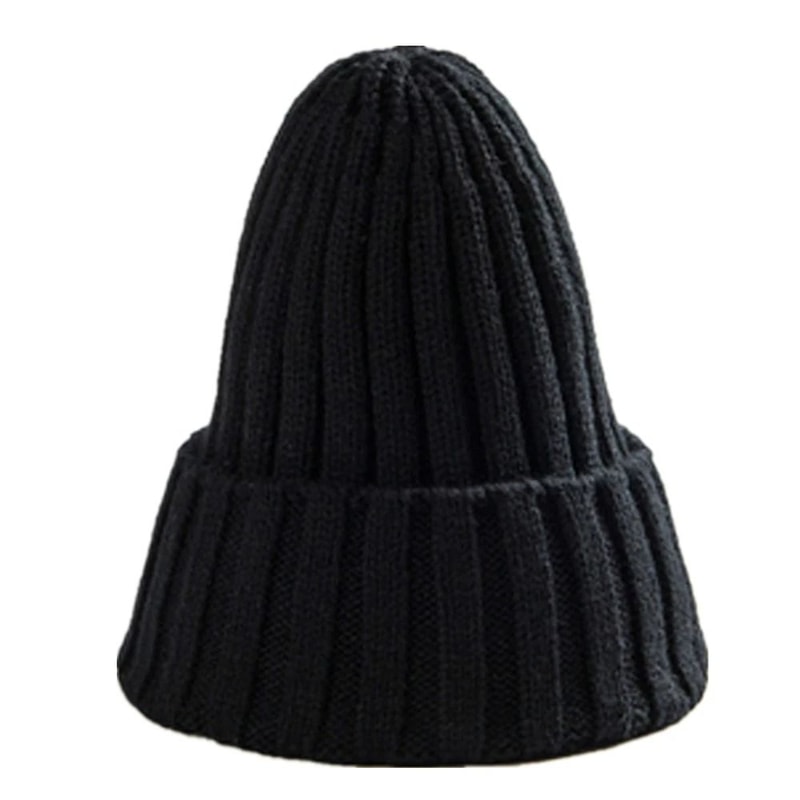 Knitted Woolen Hood For Men And Women With Ear Protection Warm Winter Hat 2
