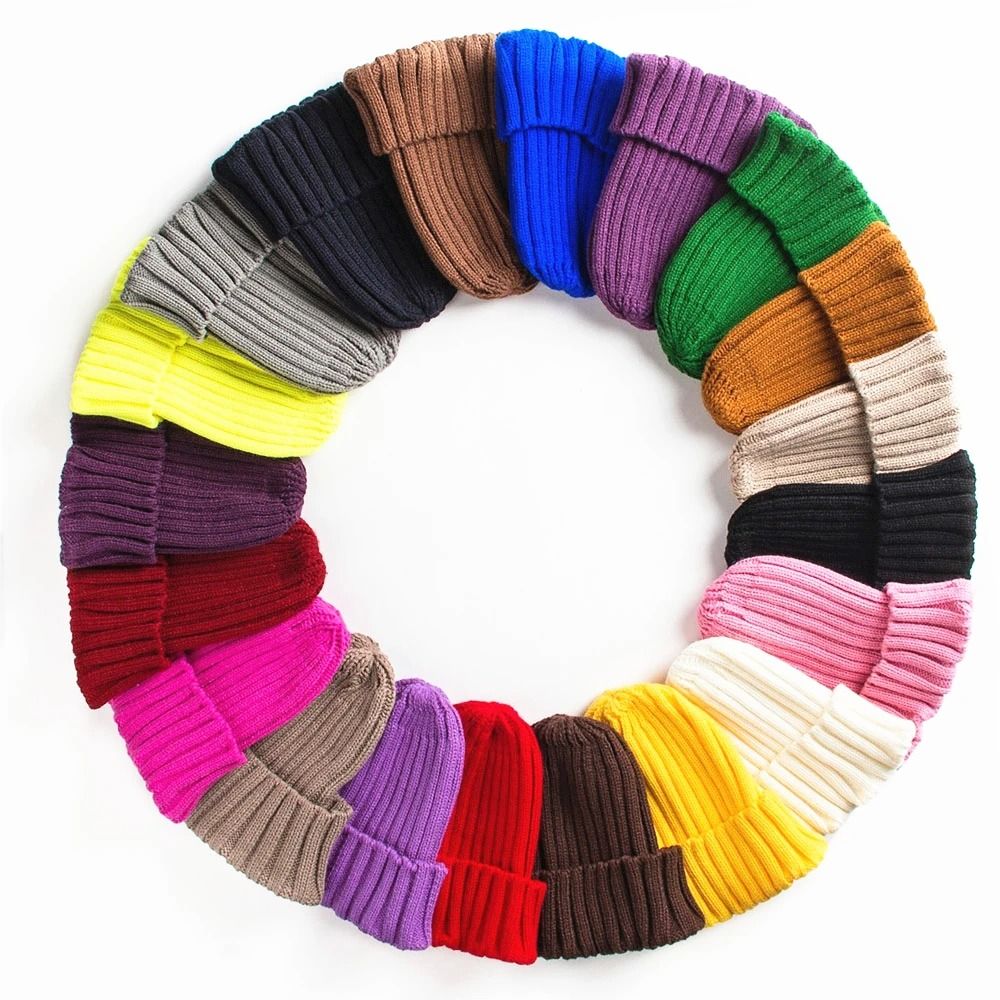 Knitted Woolen Hood For Men And Women With Ear Protection Warm Winter Hat 5