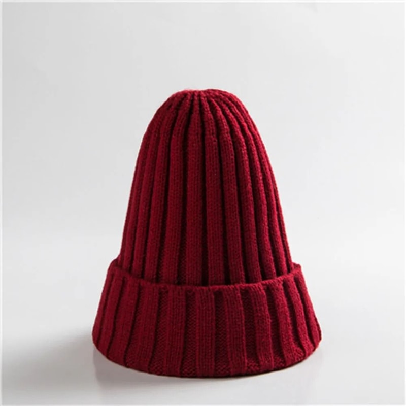 Knitted Woolen Hood For Men And Women With Ear Protection Warm Winter Hat 18