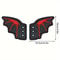 Bling Bat Shoe Wings Embroidery DIY Charm Decorations For Sneakers 8