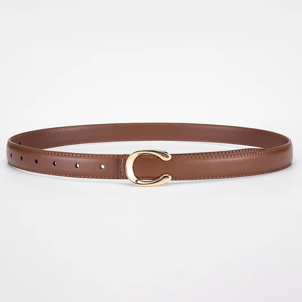 High Quality Womens Fashion Belt With C Buckle 9
