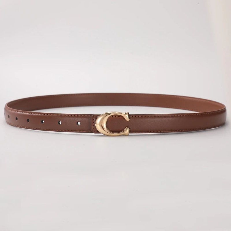 High Quality Womens Fashion Belt With C Buckle 11