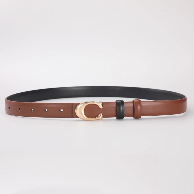 High Quality Womens Fashion Belt With C Buckle 8