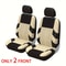 Car Seat Covers Full Set Front Split Rear Bench For Car Universal Cloth SUV Sedan Van 13